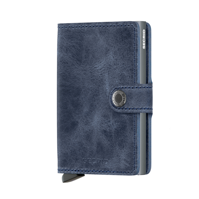 Secrid Miniwallet Vintage Blue | Portemonnee | Gadget | Kaarthouder