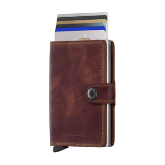 Secrid Miniwallet vintage Brown