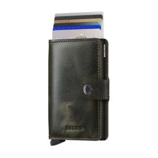 Secrid Miniwallet Vintage Olive-Black