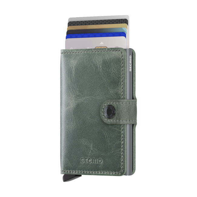 Secrid Miniwallet Vintage Sage | Portemonnee