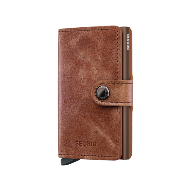 Secrid Miniwallet Vintage Cognac-Brown
