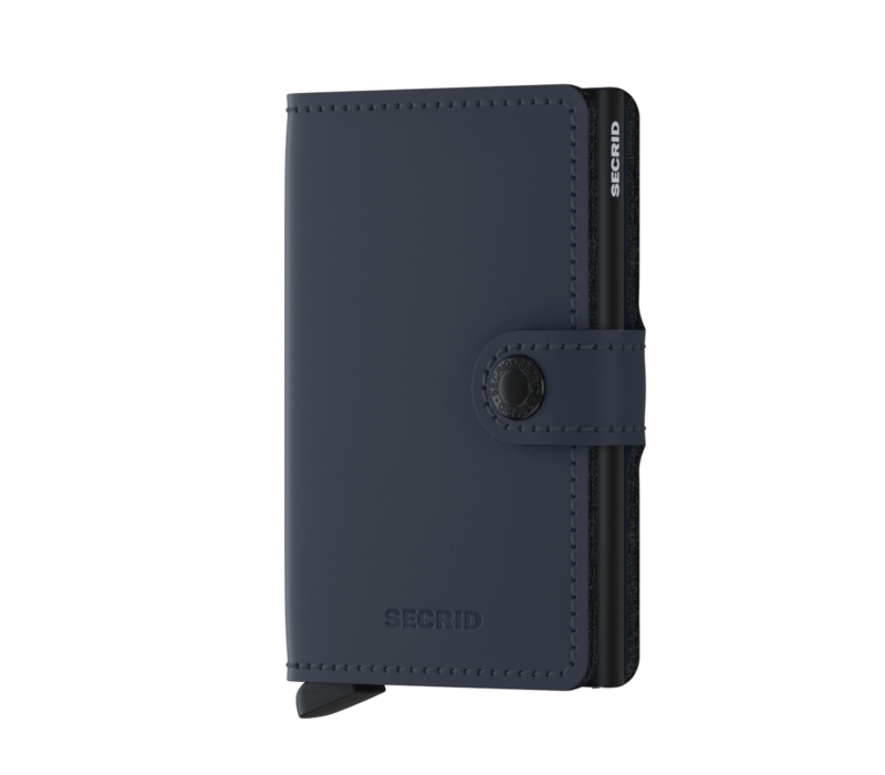 Miniwallet Matte Night Blue | Portemonnee | Gadget | Kaarthouder