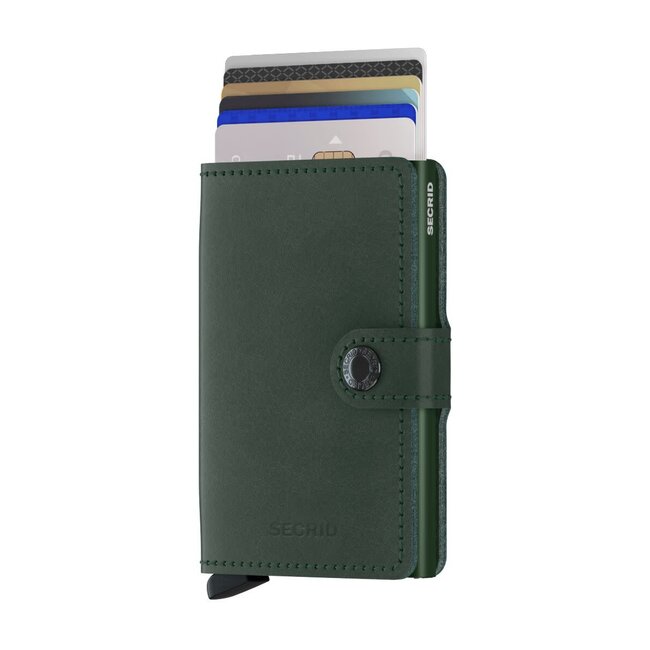 Secrid Miniwallet Original Green | Portemonnee