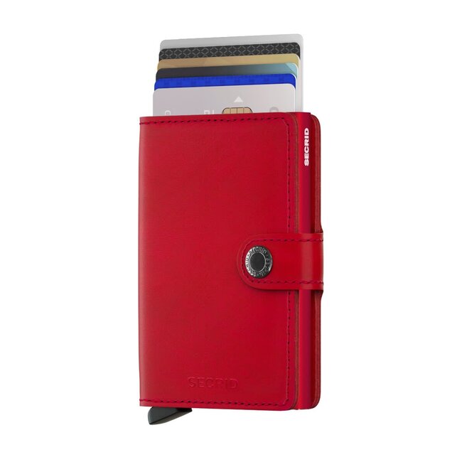 Secrid Miniwallet Original Red | Portemonnee | Gadget | Kaarthouder