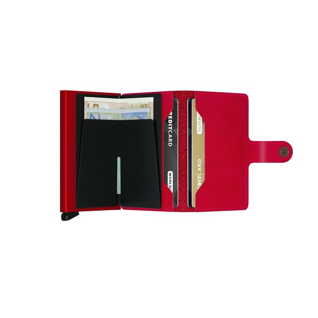 Secrid Miniwallet Original Red | Portemonnee | Gadget | Kaarthouder