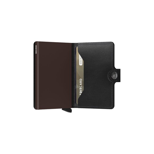 Secrid Miniwallet Original Black Brown | Portemonnee
