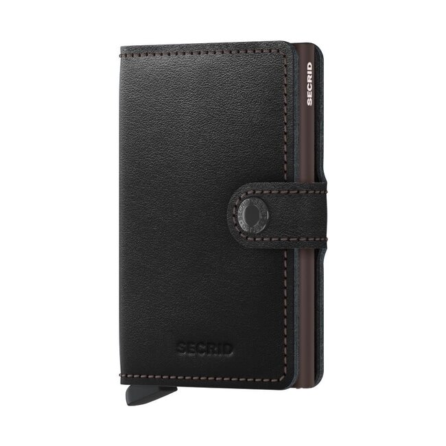 Secrid Miniwallet Original Black Brown | Portemonnee