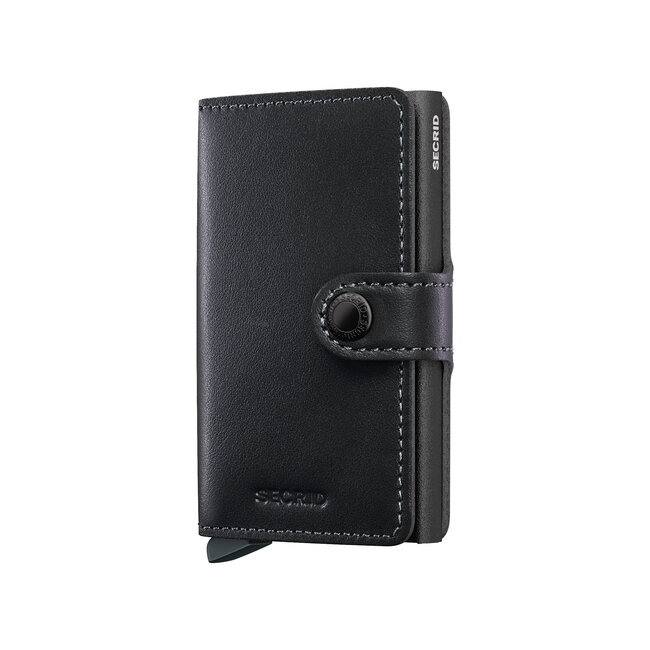 Secrid Miniwallet Original Black Powdercoat | Portemonnee