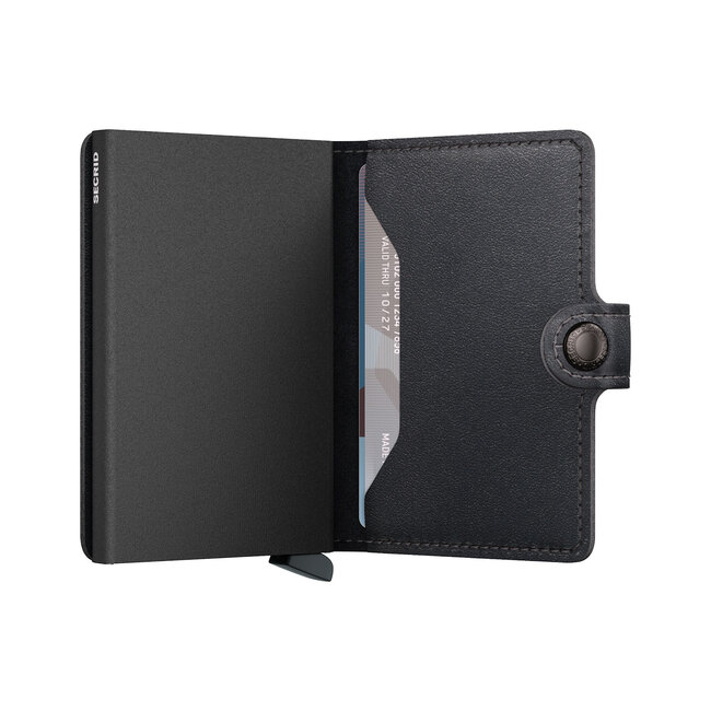 Secrid Miniwallet Original Black Powdercoat | Portemonnee