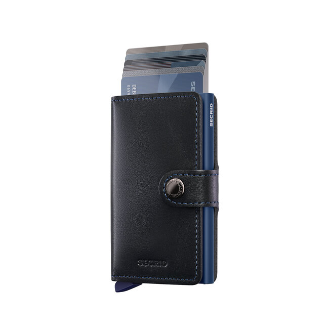 Secrid Miniwallet Original Black Navy | Portemonnee