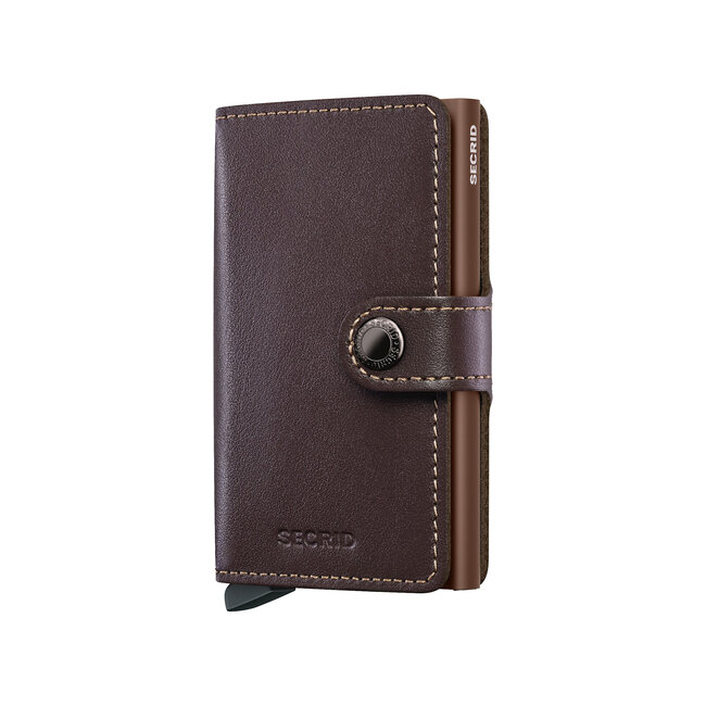 Secrid Miniwallet Original Chocolate Brown | Portemonnee