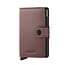 Secrid Miniwallet Matte Rose | Portemonnee