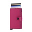 Secrid Miniwallet Yard powder fuchsia | Vegan leer | Portemonnee | Gadget | Kaarthouder