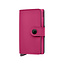 Secrid Miniwallet Yard powder fuchsia | Vegan leer | Portemonnee | Gadget | Kaarthouder