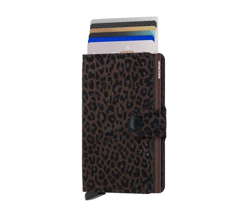 Miniwallet Leo Brown | Portemonnee | Gadget | Kaarthouder