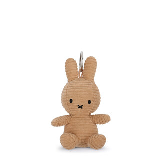 Bon Ton Toys Nijntje Sleutelhanger Corduroy Beige 10 cm | Pluche | Knuffel