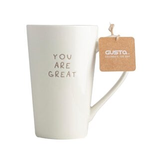 XL Mok met tekst You are Great 450ml