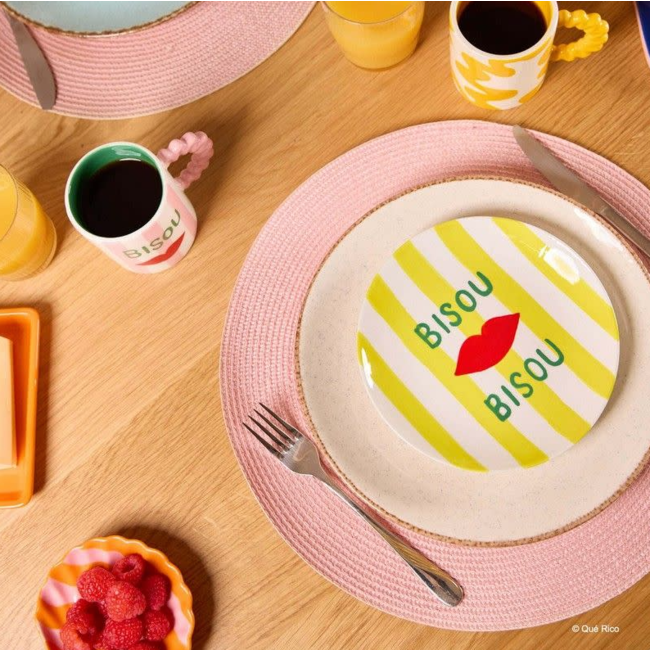 Que Rico DESSERT PLATE DIEGO - Bisou bisou