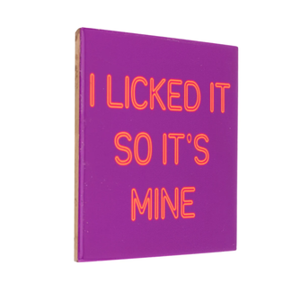 Tegel I licked it