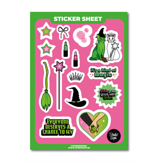 Studio Soph Stickervel Wickedly
