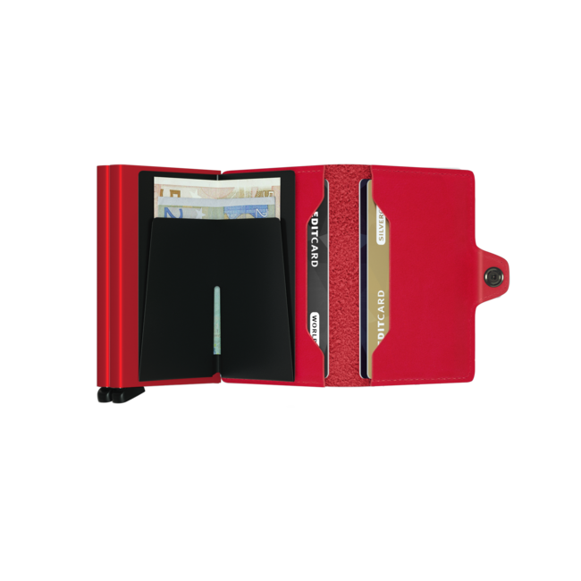 Secrid Twinwallet original Red-Red | Kaarthouder | Portemonnee