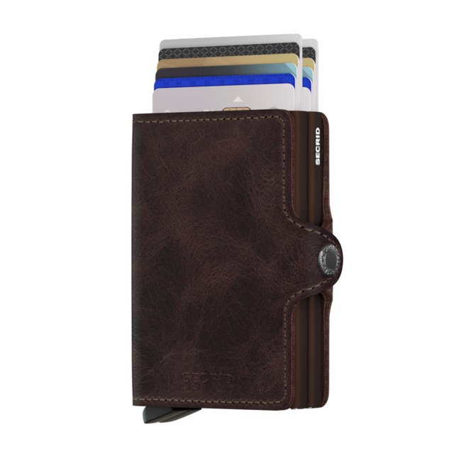 Secrid Twinwallet vintage Chocolate | Kaarthouder | Portemonnee