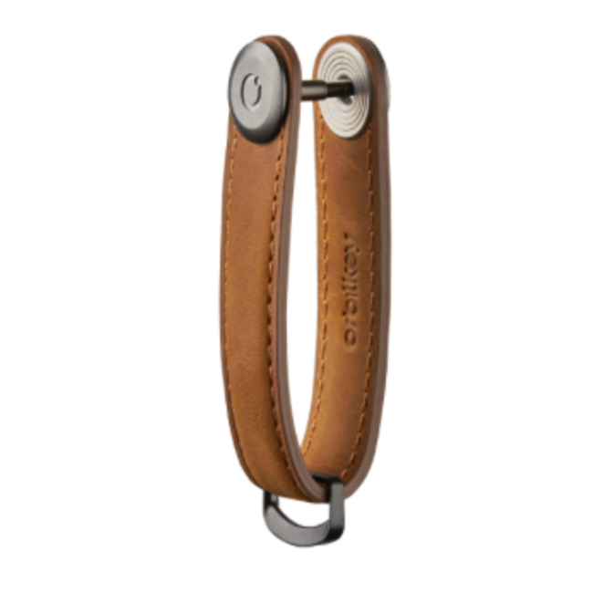 Orbitkey Orbitkey Crazy Horse Leather Chestnut Brown/Brown