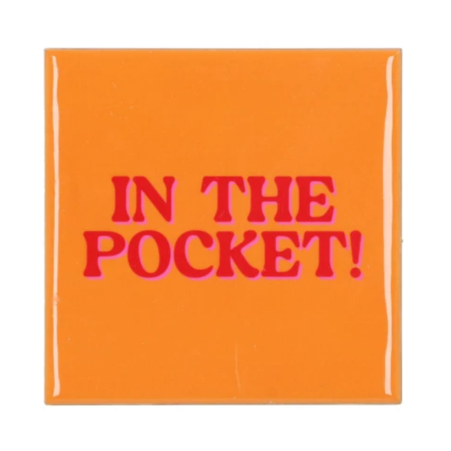 Tegel IN THE POCKET ORANGE | Geslaagd | Diploma | Rijbewijs