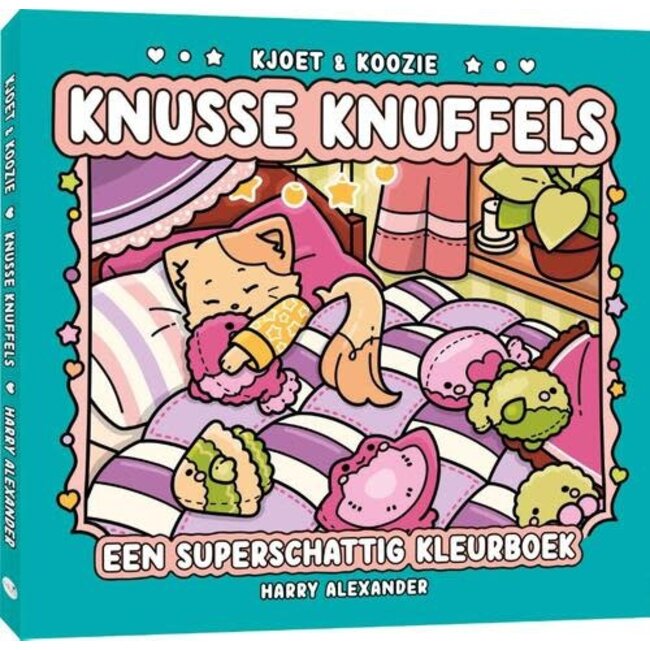 Knusse knuffels Kleurboek
