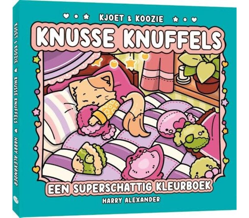 Knusse knuffels Kleurboek