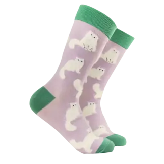 Sok Fluffy White cats 37-42
