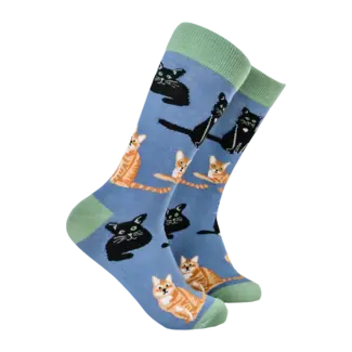 Sok Cat Lover  blue 37-42
