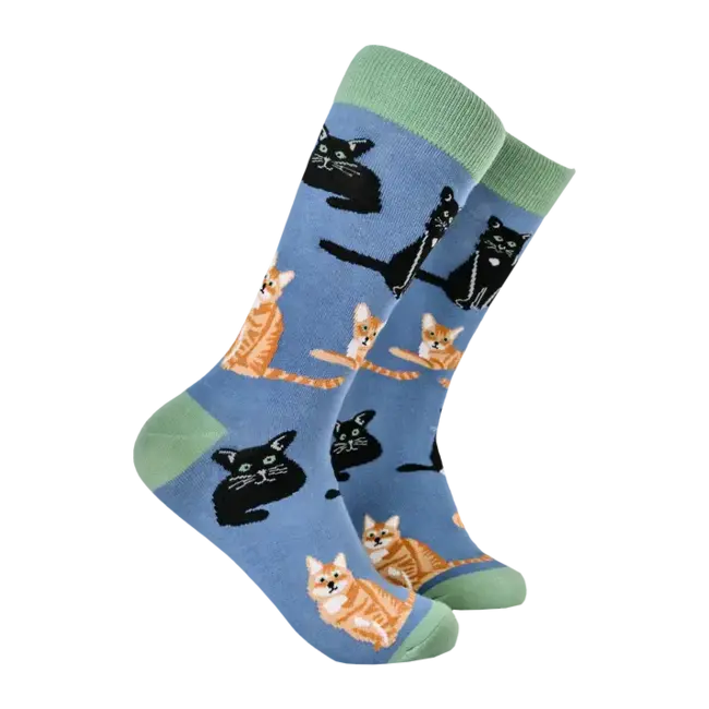 Sok Cat Lover  blue 37-42