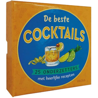 De beste cocktails- 25 onderzetters