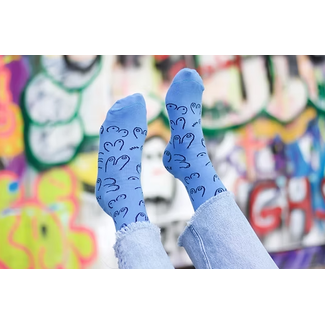 Eatmielies Titties sokken blauw 42-46