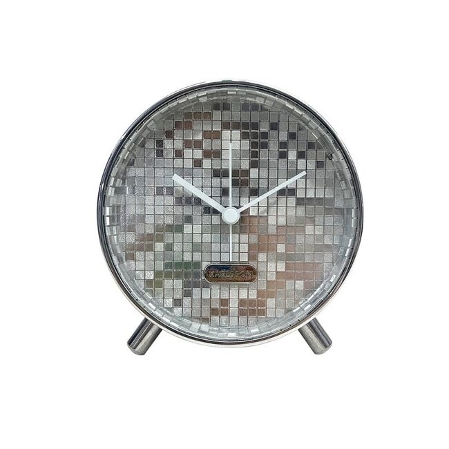 Alarmklok Disco zilver | Klok | Wekker