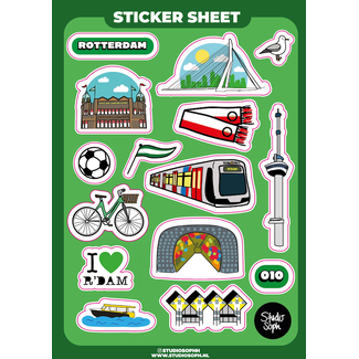 Studio Soph Stickervel Rotterdam | Stickers