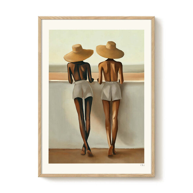 PSTR Studio Maxime - Spying Duo 30x40cm