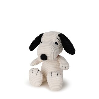 Snoopy ECO Corduroy - 19 cm | Knuffel | Pluche