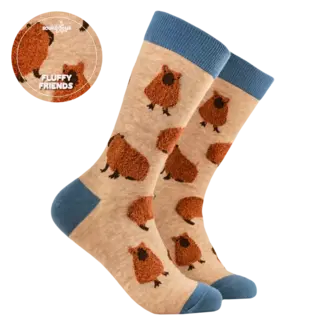 Sok Capibara Fluffy oatmeal 43-46