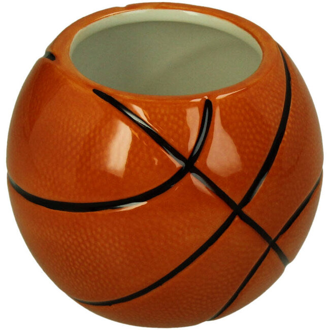 Vaas Basketbal oranje 11x11x9cm