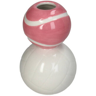 Vaas twee sportballen 10x10x15cm