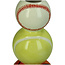 Vaas drie Sportballen 10x10x21cm