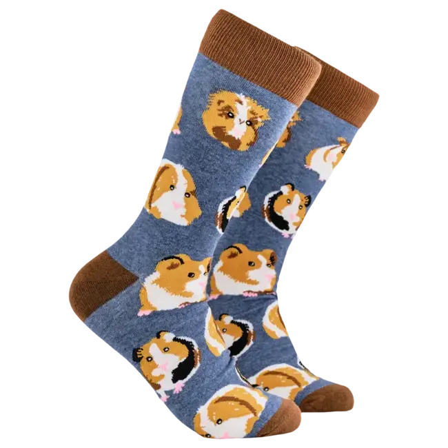 Sok met Cavia's  I am not a hamster blue 37-42