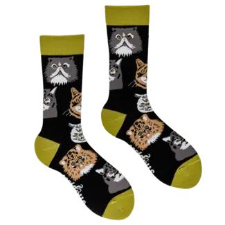 Sok Grumpy Cats black  43-46