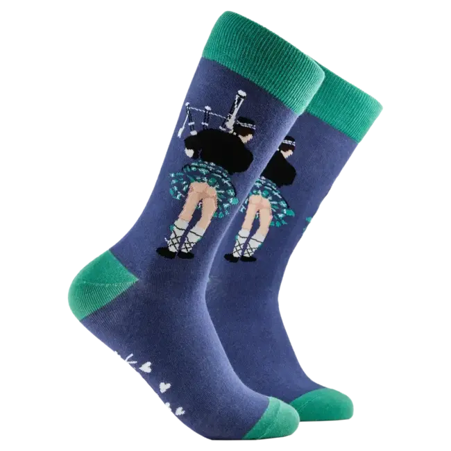 Sok Kilt Bum blue 43-46