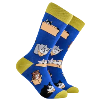 Sok Purrfect Fit  blue 43-46