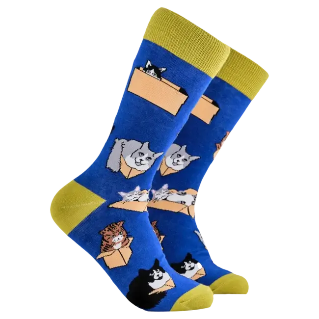 Sok Purrfect Fit  blue 43-46