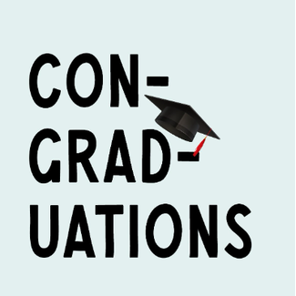 Tegeltje con-grad-uations | Geslaagd | Congratulations