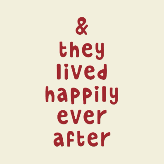 Tegeltje and they lived happily ever after